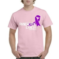 - Мъжки тениска с късо ръкав - рак на панкреаса