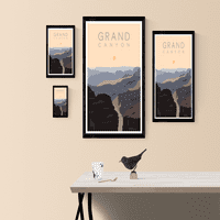 Плакат за печат на Национален парк Гранд Каньон