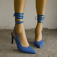 Giligiliso Sandals Fashion Fashion Women's High Heels Breathable Lace-Up Небрежни сандали сандали продажби