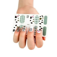 DIY пръст стикери за нокти с пълни опаковки стикери за лак за нокти за нокти за изкуство дизайни