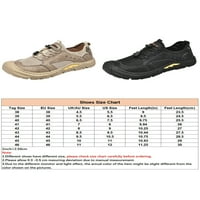 Zodanni men flats mesh ежедневни обувки дантела маратонки мъжки треньори дишащи без плъзгане кафяво 5.5