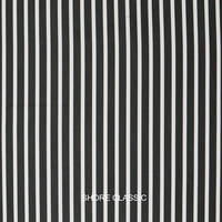 Havenside Home Black White Stripe Corded квадратни възглавници отвътре