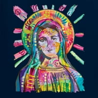 Дива Боби дъга боядисана майка Мери Дийн Русо Дизайн вдъхновяващ християнски унизийски суичър от екипаж, флот, голям