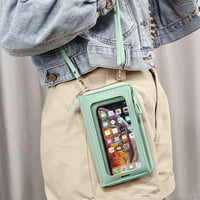 Fnochy домашна бариера сензорен екран за телефонна чанта за малки кръстосани чанти за раменна чанта за женска монета за портмоне за портмоне за портмоне