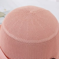 Жени мрежести слънчеви шапки Лятна плажна UV защита UPF опакована широка каишка за брадичка