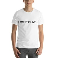 3XL Западна маслинена смела тениска с къс ръкав памучна тениска от неопределени подаръци