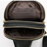 Телефонна чанта портфейл портфейл Crossbody чанта леки джобове спортна чанта за пътуване чанта-khaki