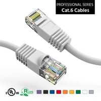 2 фута CAT UTP Ethernet Network Booted Cable White, Pack