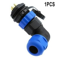 SP IP водоустойчив кабелен конектор степен на лакътя кръгъл конектор 2-9pin