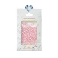 Dianhelloya чанта декорация на ноктите лъскаво зашеметяващ ярък цвят матов завършек еко-приятелски декоративен абс имитация перлен розово мънисто розово розово
