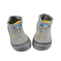 Малко дете на закрито животни сладки първи проходилки ежедневни бебешки еластични чорапи обувки