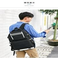 Bzdaisy Titan Attack Backpack с USB зареждане и защита на лаптопа за деца тийнейджър
