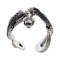 Модни пръстени змийски бижута подаръци жени мъже партия размер 6-10xpcsds пръстен z0n3