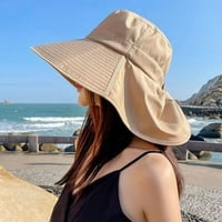 На открито памук дишаща слънце защита слънчева шапка шапка шапка рибар Панама шапка черна