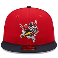 Мъжката нова ера Червеният флот Портланд Морски кучета Marvel Minor League 59fifty монтирана шапка