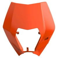 Маска за фарове на полиспорт KTM Orange