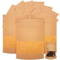 Закрепими чанти за миризма, опаковки херметични торбички торбички за съхранение на храна с прозрачен прозорец