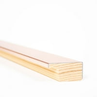 Рамка розово истинска дървесина рамка за картина ширина