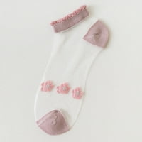 До 65% отстъпка от компресиране за жени модни жени мътни дами дишане пачуърк тънки чорапи женски чорапи