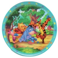 Winnie на Disney The Pooh and Friends Kids Melamine Dinner Plate