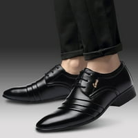 woxinda мъже дантелени бизнес кожени обувки небрежни сватбени обувки мъжки костюми обувки