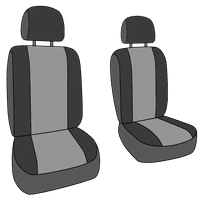 Caltrend Front Buckets Tweed Seat Cover за 2011- Nissan Frontier- NS228-06TA ​​Beige Insert and Trim