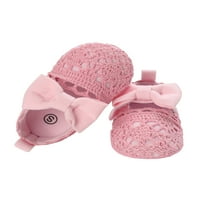 Едно отваряне на прекрасни бебешки момичета обувки за бебета неплъзгащи се принцеси принцеси ПЪРВИ ПЕЧЕЛИ