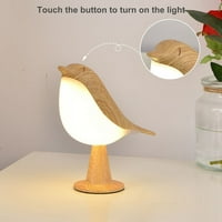 LED птица лампа омагьосана цветова температура регулируем трептене безплатна творческа форма нощно шкафче нощна светло декорация на спалнята