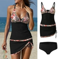 Yubnlvae Color Swimwear Two с пола Блок къпане за жени бански костюми костюми бански костюми танкенис