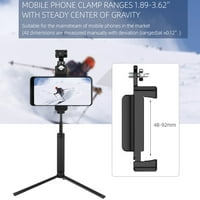 Начален декор за смартфон фиксиране на скоба 1 4 '' държач монтиран скоба за Xiaomi fimi palm gimbal other
