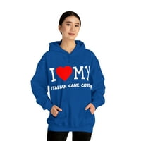 Обичайте моята италиански бастун Corso Dog Breed Graphic Sweatshirt, размери S-5XL