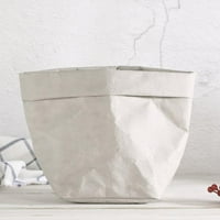 Крафт хартиени торбички за съхранение на растителни растения за цветя за домашна организация за съхранение на домашни сукуленти за съхранение на миене