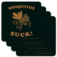 Комари смучат забавен хумор с нисък профил за новост корков комплект за пристанище