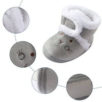 Обувки меки бебешки снежни момичета ботуши момчета затоплящи ботуши бебешки обувки за бебета
