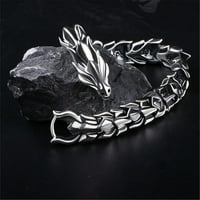 Tiitstoy Sterling Dragon Breclet Link of Dragon Bracele