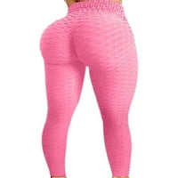 Haite жени гамашини контролни дъна на панталоните с висока талия дами панталони балончета розово s розово s