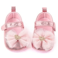 Момчета обувки момиче обувки 7c бебе мода първи удобни обувки пешеходци деца пеперуда-възел момиче бебешки обувки