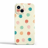 Smiley Face Case за iPhone 13, Естетичен дизайн на изкуството Пълно покритие Защитен калъф
