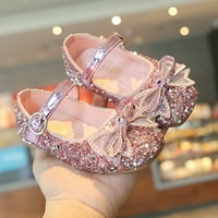 Момичета бляскави рокли обувки принцеса мека подметка пайлет обувки сценични обувки деца деца не-плъзгане на танцови обувки