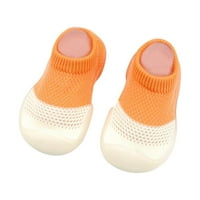 Пешеходци за бебета за бебета на закрито първо бебе смесени мрежести чорапи еластични обувки бебешки обувки