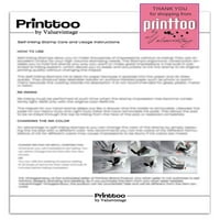 Printtoo Персонализирана транспортна тематична икони за гумен печат за самолице