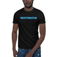 3xl Blue Whittington с къс ръкав памучна тениска от неопределени подаръци