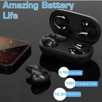 Urban QC True Wireless Earbuds Bluetooth слушалки Контрол на допир с калъф за зареждане Стерео слушалки в вграден вграден микрофон