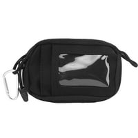 Водоустойчива торбичка, практична трайна чанта за монети найлон с слотове за карти за пазаруване на пътувания на открито