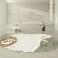 Компилен килим с мощ за приплъзване на меки пухкави нордически стил нередовен декор за килими за дома за домашна стая