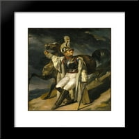 Раненият Cuirassier рамкира Art Print от Theodore Gericault