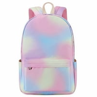 Bzdaisy Rainbow Sailor Moon Backpack Комплект с отделение за лаптоп Университет за деца тийнейджър