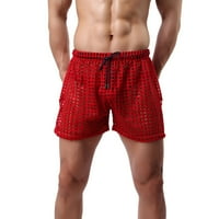 Tejiojio Mens Cargo Shorts Clearance Mult-White ActiveWear Cuchlow New Fashion Men's Loos