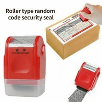 Enquiret Roller Stamp Gibberish Stamp Privaty Guard Roller за идентификационни файлове Конфиденция на червена черупка